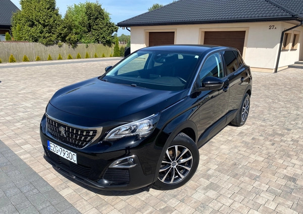 Peugeot 3008 cena 59900 przebieg: 121000, rok produkcji 2017 z Łask małe 497